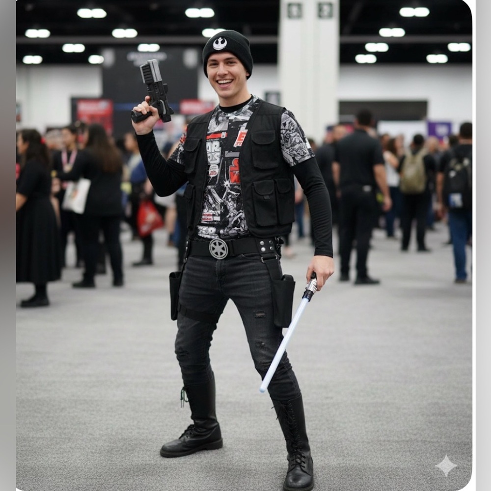 Star Wars T-Shirt M EUC - Picture 4 of 6